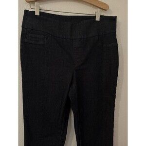 White House Black Market Jeans Size 8 Slim Fit Womens Stretch Pull On Dark Wash